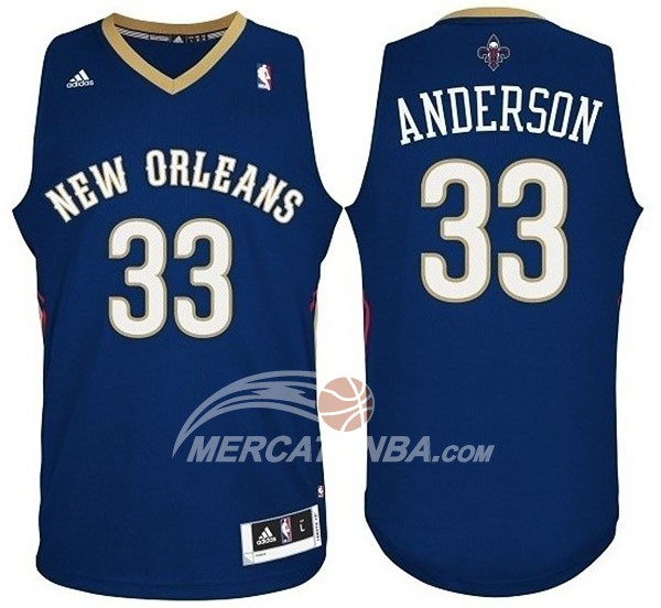 Maglia NBA Anderson New Orleans Pelicans Azul